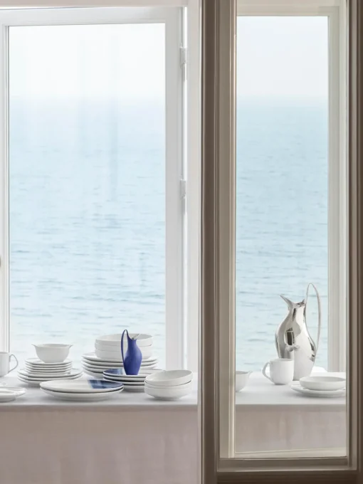 GEORG JENSEN Platos hondos de porcelana Koppel, 4 uds.^ Platos Hondos|Vajillas Completas