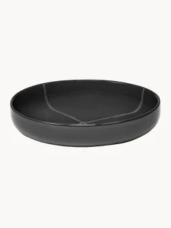 SERAX Platos hondos de porcelana con esmalte reactivo Zuma, 2 uds.