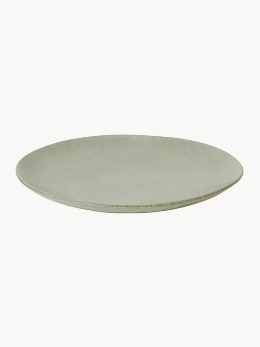 Broste Copenhagen Platos llanos artesanales , 4 uds.^ Menaje De Mesa