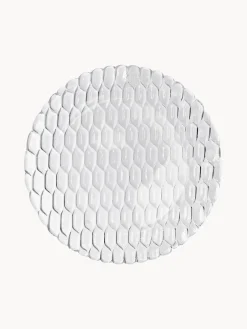 Kartell Platos llanos con relieves Jellies, 4 uds.^ Platos Llanos|Vajillas Completas