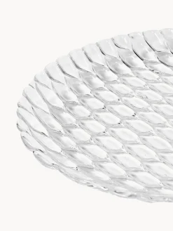 Kartell Platos llanos con relieves Jellies, 4 uds.^ Platos Llanos|Vajillas Completas