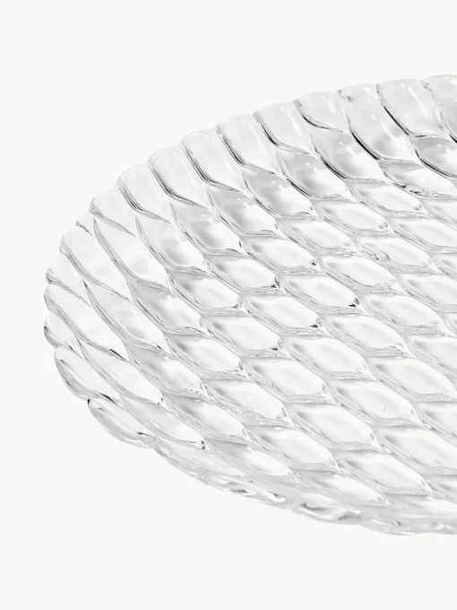 Kartell Platos llanos con relieves Jellies, 4 uds.^ Platos Llanos|Vajillas Completas