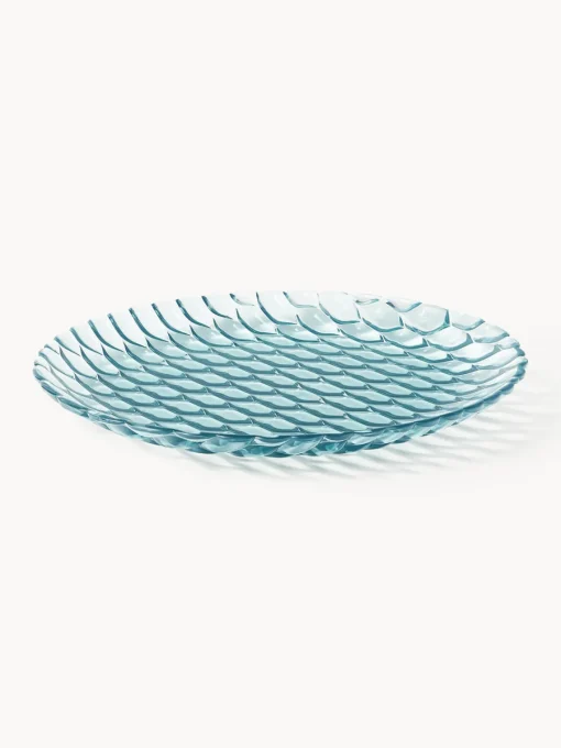Kartell Platos llanos con relieves Jellies, 4 uds.^ Platos Llanos|Vajillas Completas
