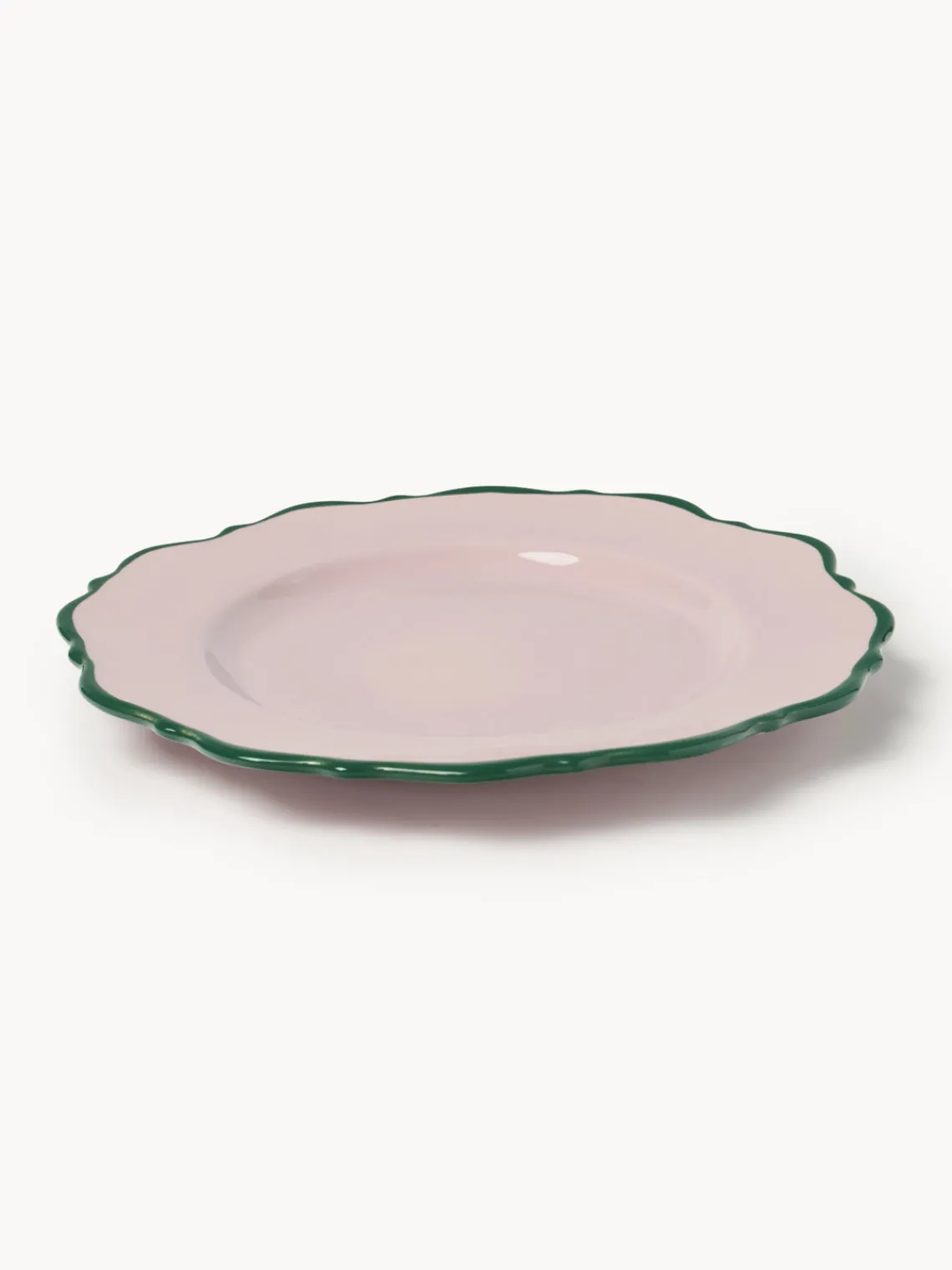 Westwing Collection Platos llanos Crumble, 4 uds.