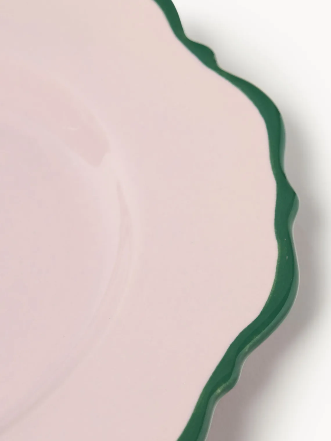 Westwing Collection Platos llanos Crumble, 4 uds.