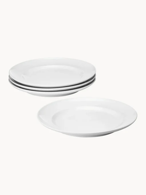 GEORG JENSEN Platos llanos de porcelana Koppel, 4 uds.^ Platos Llanos|Vajillas Completas