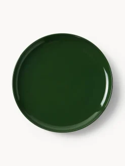 Westwing Collection Platos llanos de porcelana Nessa, 4 uds.^ Platos Llanos|Vajillas Completas