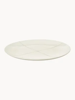 SERAX Platos llanos de porcelana con esmalte reactivo Zuma, 2 uds.