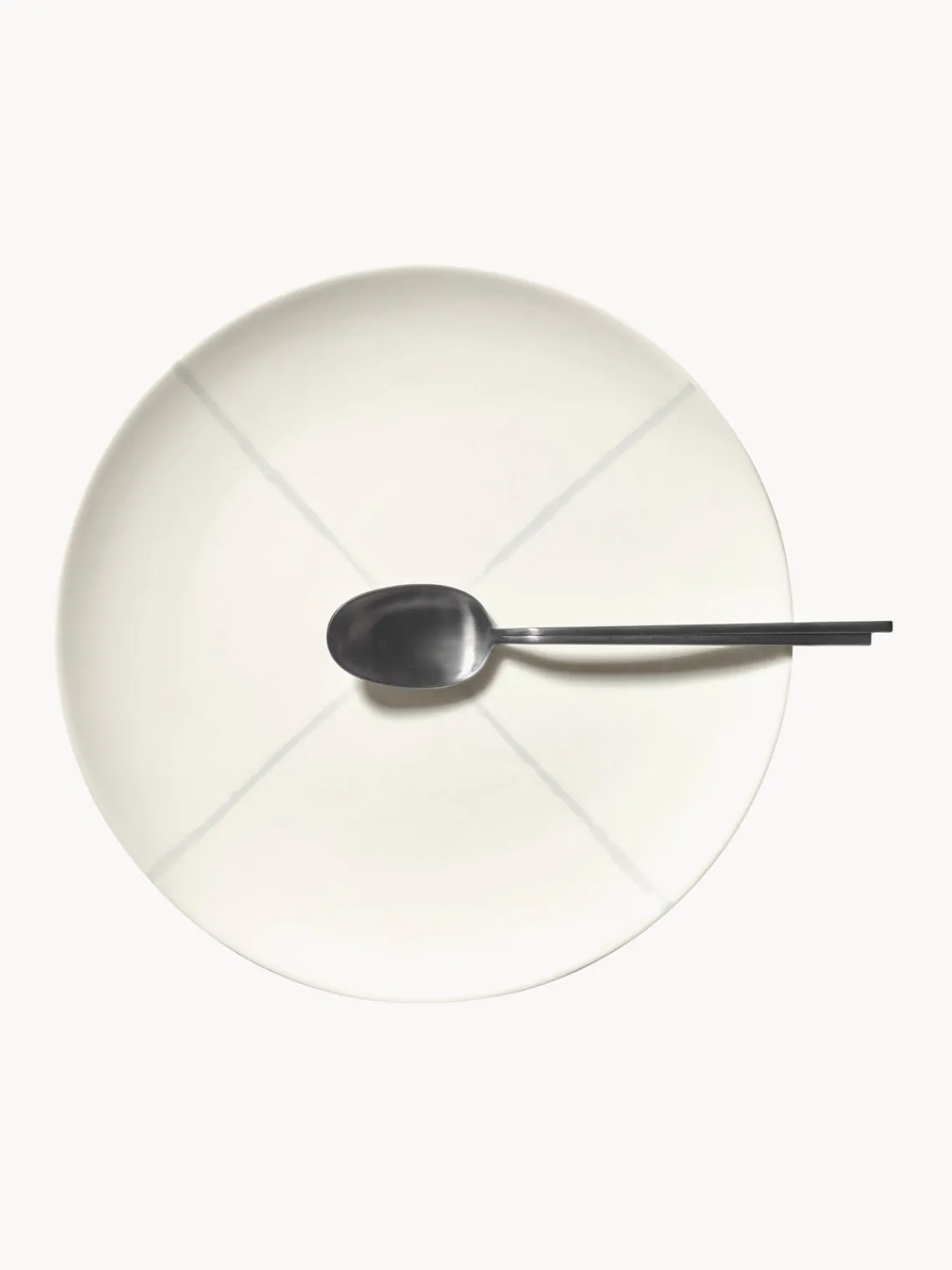 SERAX Platos llanos de porcelana con esmalte reactivo Zuma, 2 uds.