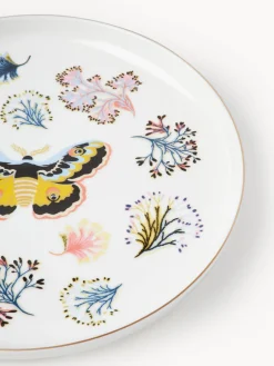 Westwing Collection Platos llanos Flamboyant, 4 uds.