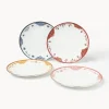 Westwing Collection Platos llanos Mystic, 4 uds.^ Platos Llanos|Vajillas Completas