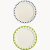 &k Amsterdam Platos postre artesanales Folk, 4 uds.