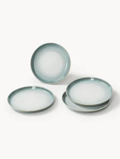 Westwing Collection Platos postre con esmalte reactivo Havana, 4 uds.^ Platos De Postre|Vajillas Completas