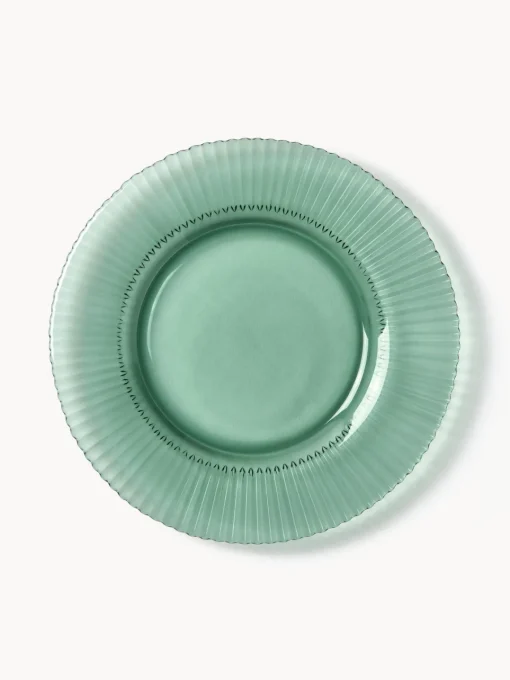 Westwing Collection Platos postre con relieves Effie, 4 uds.^ Platos De Postre|Vajillas Completas