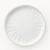 Westwing Collection Platos postre de porcelana con relieves Sali, 2 uds.^ Platos De Postre|Vajillas Completas