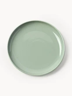 Westwing Collection Platos postre de porcelana Nessa, 4 uds.^ Platos De Postre|Menaje De Mesa
