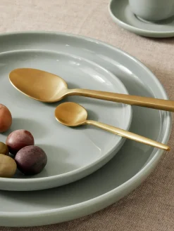 Westwing Collection Platos postre de porcelana Nessa, 4 uds.^ Platos De Postre|Menaje De Mesa