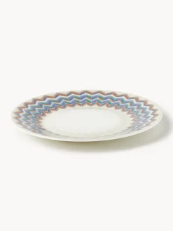 Missoni Platos postre de porcelana Fine Bone China Jarris, 6 uds.