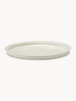 SERAX Platos postres de porcelana con esmalte reactivo Dune, 2 uds.