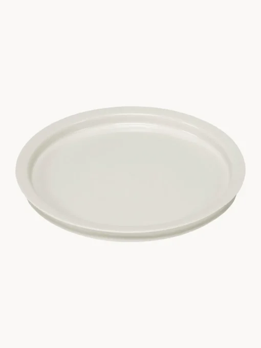 SERAX Platos postres de porcelana con esmalte reactivo Dune, 2 uds.