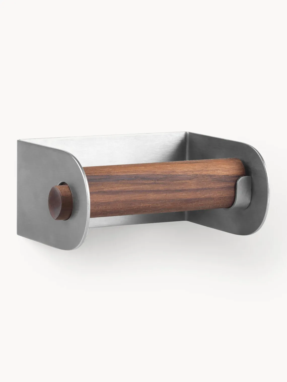 Kristina Dam Portarrollos de baño de madera de nogal Dowel^ Portarrollos|Jarrones