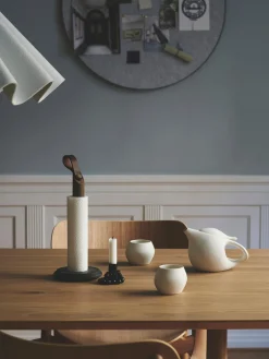 Gejst Portarrollos de cocina de madera de roble Grab
