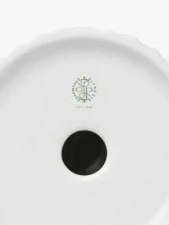 Lyngby Porcelaen Portavelas de porcelana con relieves Tura