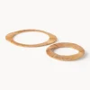 Broste Copenhagen Posavasos de ratán Tini, 2 uds.^ Posavasos|Vajillas Completas