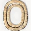 Ferm Living Posavasos de ratán y madera de mango Weave, 2 uds.^ Posavasos|Vajillas Completas