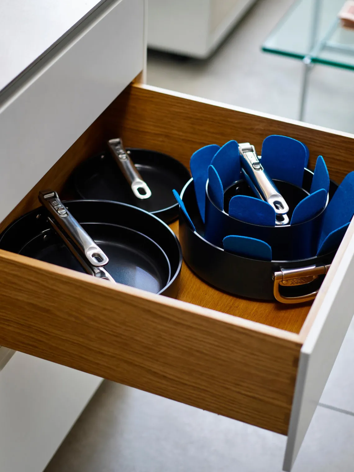 Joseph Joseph Protectores para ollas y sartenes Space, 3 uds.