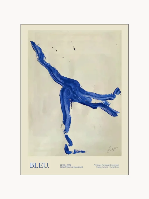 POSTER & FRAME Póster Bleu
