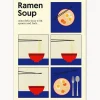 POSTER & FRAME Póster Ramen Soup^ Pósters|Jarrones