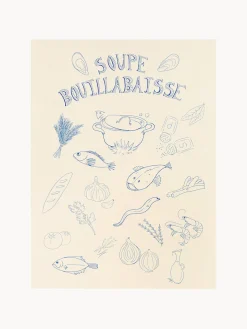 Anna + Nina Póster Soupe Bouillabaisse^ Pósters|Jarrones