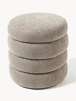 Westwing Collection Puf con espacio de almacenamiento Alto