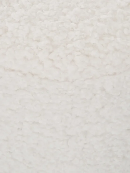 Westwing Collection Puf de borreguillo Daisy