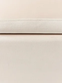 Westwing Collection Puf de terciopelo con espacio de almacenamiento Winou