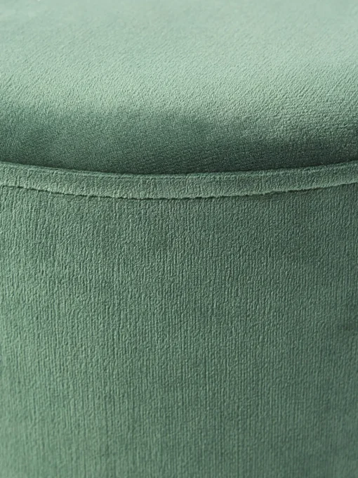 Westwing Collection Puf de terciopelo Daisy