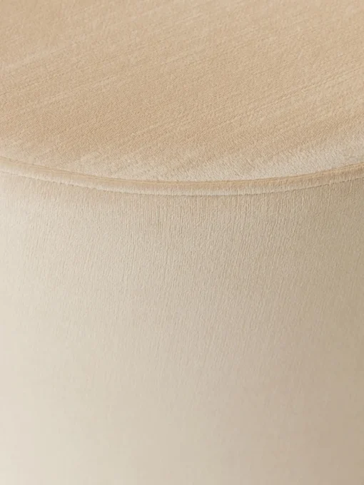 Westwing Collection Puf de terciopelo Daisy