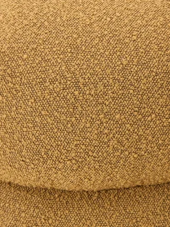 Westwing Collection Puf en tejido bouclé Ellie