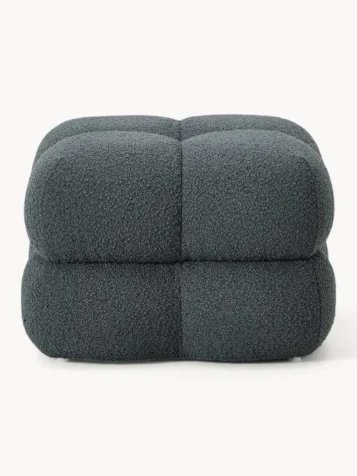 Westwing Collection Puf en tejido bouclé Ellie^ Pufs Y Otomanos|Pufs Y Otomanos