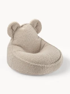 Wigiwama Puf infantil de borreguillo Bear^Niños Decoración Infantil|Puf Infantiles