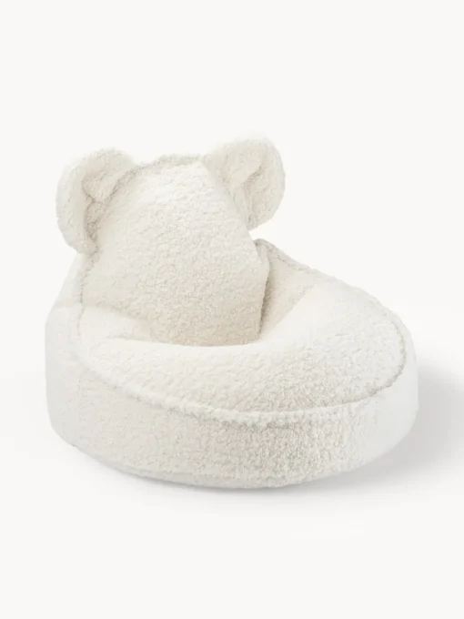 Wigiwama Puf infantil de borreguillo Bear^Niños Decoración Infantil|Puf Infantiles