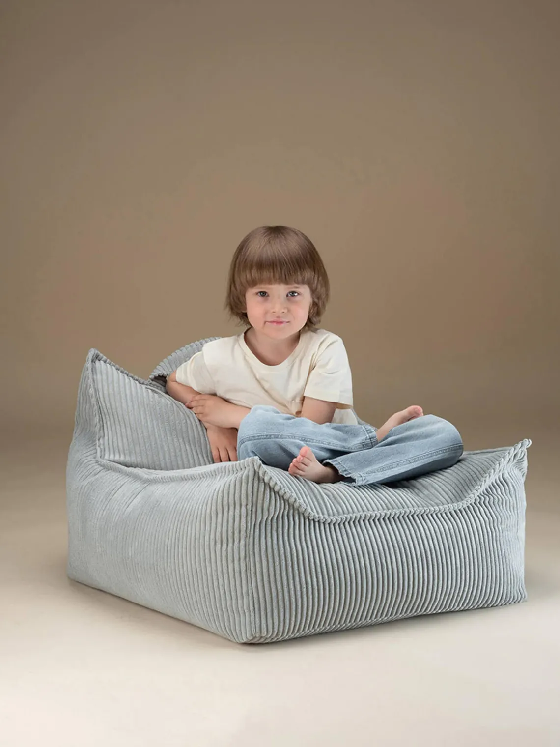 Wigiwama Puf infantil de pana Sugar^Niños Decoración Infantil|Puf Infantiles