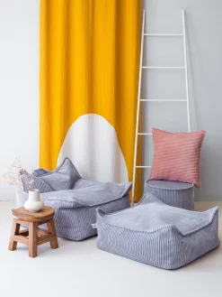 Niños Wigiwama Puf infantil de pana Sugar