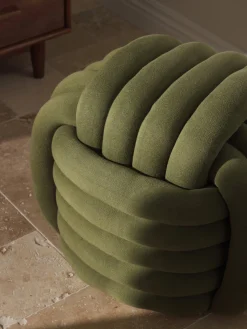 Westwing Collection Puf nudo Twist
