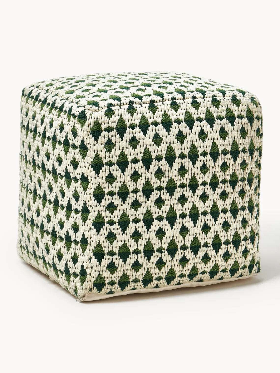 Westwing Collection Puf para exterior estampado Yamir