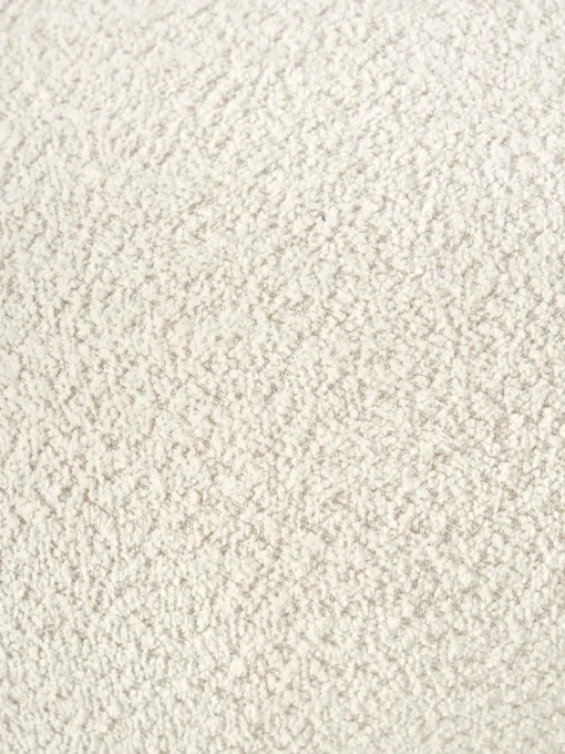 Westwing Collection Puf reposapiés grande de borreguillo bouclé Alba^ Reposapiés|Sofás