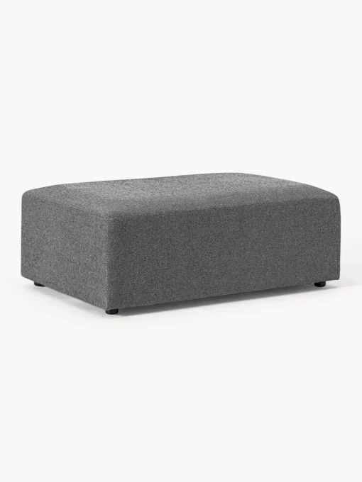 Westwing Collection Puf reposapiés grande Melva, 116 x 72 cm^ Reposapiés|Sofás