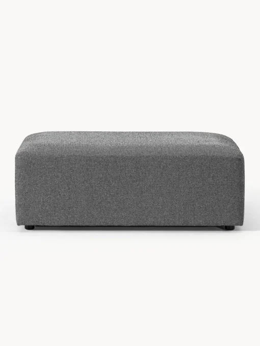 Westwing Collection Puf reposapiés grande Melva, 116 x 72 cm^ Reposapiés|Sofás