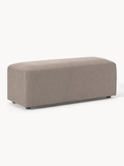 Westwing Collection Puf reposapiés grande Melva, 116 x 42 cm